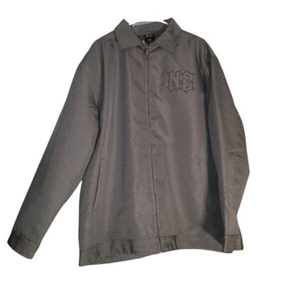 Nor‎ Cal Mens Quilted Gray Zip-Up Jacket XL - Picture 1 of 8